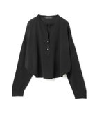 【マーコート/MARcourt】のmizuiro ind ヘンリーネックプルオーバー 人気、トレンドファッション・服の通販 founy(ファニー) ファッション Fashion レディースファッション WOMEN トップス・カットソー Tops/Tshirt プルオーバー Pullover おすすめ Recommend インナー Inner ショート Short ポケット Pocket ワイド Wide 無地 Plain Color 長袖 Long Sleeve thumbnail ブラック|ID: prp329100004332879 ipo3291000000030123581