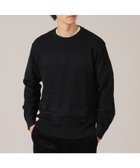 【タケオキクチ/TAKEO KIKUCHI / MEN】の【Made in JAPAN】編地切替 プルオーバーニット 人気、トレンドファッション・服の通販 founy(ファニー) ファッション Fashion メンズファッション MEN トップス・カットソー Tops/Tshirt/Men ニット Knit Tops コンパクト Compact エレガント 上品 Elegant 冬 Winter 切替 Switching 日本製 Made In Japan thumbnail ブラック|ID: prp329100004333051 ipo3291000000030302906