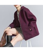 【ビューティ&ユース ユナイテッドアローズ/BEAUTY&YOUTH / UNITED ARROWS】のフロントジップ フーディーパーカー WINE|ID: prp329100004333543 ipo3291000000030540559