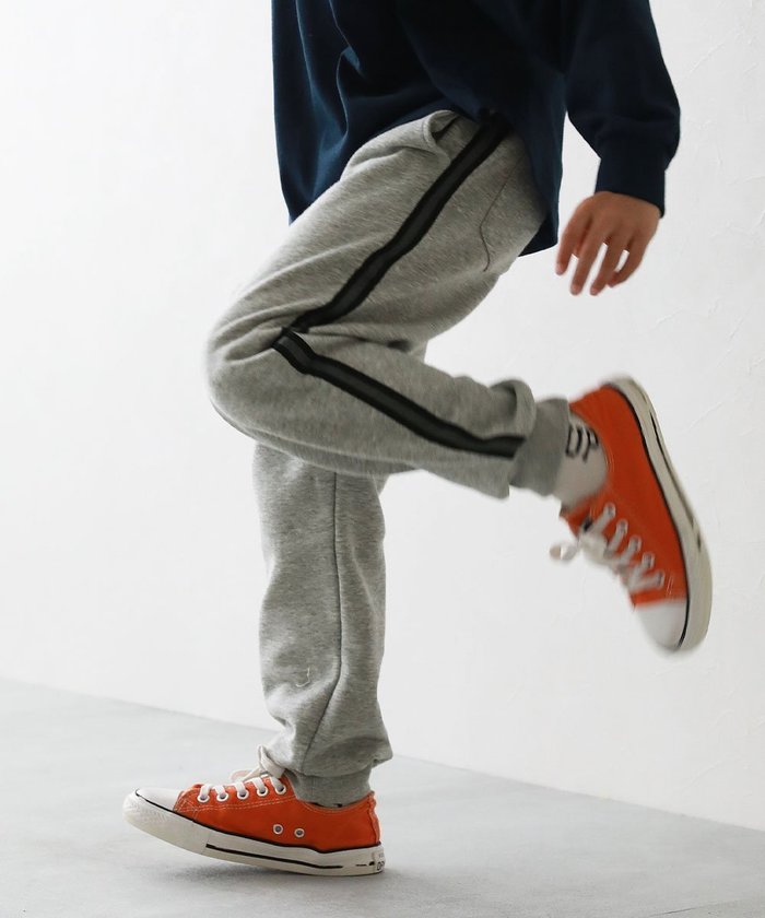 【デビロック/devirock / KIDS】のラインジョガー スウェットパンツ ロングパンツ 長ズボン ボトムス 25SS インテリア・キッズ・メンズ・レディースファッション・服の通販 founy(ファニー) https://founy.com/ ファッション Fashion キッズファッション KIDS ボトムス Bottoms/Kids ロング Long おすすめ Recommend 2025年 2025 2025春夏・S/S Ss,Spring/Summer,2025 |ID: prp329100004333652 ipo3291000000031994900
