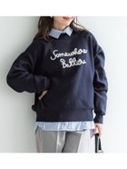 【コカ/COCA】のロゴ刺繍ニット Navy|ID:prp329100004333897