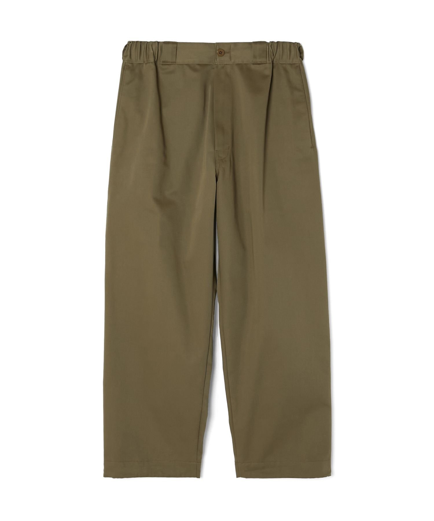 【エヌ.ハリウッド/N.HOOLYWOOD / MEN】のN.HOOLYWOOD × Dickies WORK PANTS インテリア・キッズ・メンズ・レディースファッション・服の通販 founy(ファニー) 　ファッション　Fashion　メンズファッション　MEN　ボトムス　Bottoms/Men　ウォッシュ　Wash　今季　This Season　ストライプ　Stripe　チェック　Check　ツイル　Twill　テーパード　Tapered　ドローコード　Draw Cord　定番　Standard　パターン　Pattern　フォルム　Form　プリント　Print　ポケット　Pocket　モチーフ　Motif　ワイド　Wide　ワーク　Work　KHAKI|ID: prp329100004334209 ipo3291000000030107152