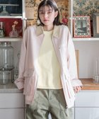 【ニコアンド/niko and】のヴィンテージ配色ワークジャケット 人気、トレンドファッション・服の通販 founy(ファニー) ファッション Fashion レディースファッション WOMEN アウター Coat Outerwear ジャケット Jackets おすすめ Recommend キャップ Cap ジャケット Jacket デニム Denim フェミニン Feminine ポケット Pocket ワンポイント One Point ワーク Work ヴィンテージ Vintage thumbnail ピンク20|ID: prp329100004334313 ipo3291000000030108155