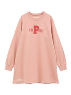 【ピンクハウス/PINK HOUSE】のロゴプリントスウェットチュニック ピンク|ID: prp329100004334322 ipo3291000000030108270