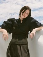 【フレイ アイディー/FRAY I.D】のボリュームタックスリーブシアーブラウス 人気、トレンドファッション・服の通販 founy(ファニー) 雑誌掲載アイテム Magazine Items ファッション雑誌 Fashion Magazines ビジンヒャッカ 美人百花 ファッション Fashion レディースファッション WOMEN トップス・カットソー Tops/Tshirt シャツ/ブラウス Shirts/Blouses 9月号 September Issue インナー Inner キャミソール Camisole スリーブ Sleeve バランス Balance フィット Fit フロント Front リボン Ribbon エレガント 上品 Elegant ビジネス 仕事 通勤 Business 雑誌 Magazine thumbnail NVY[089]|ID: prp329100004334382 ipo3291000000030598697