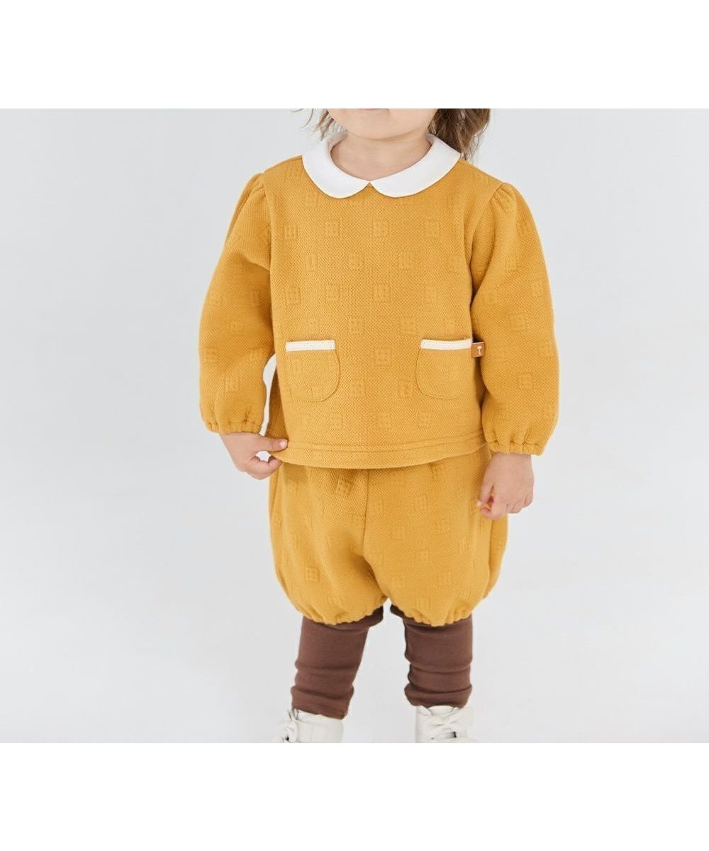 【モイモルン/moimoln / KIDS】の【セットアップ】クッキーレイヤードトップス パンツ 人気、トレンドファッション・服の通販 founy(ファニー) 　ファッション　Fashion　キッズファッション　KIDS　トップス・カットソー　Tops/Tees/Kids　ボトムス　Bottoms/Kids　セットアップ　Setup/Kids　トップス　Tops　おすすめ　Recommend　セットアップ　Set Up　レギンス　Leggings　 other-1|ID: prp329100004334418 ipo3291000000030260223