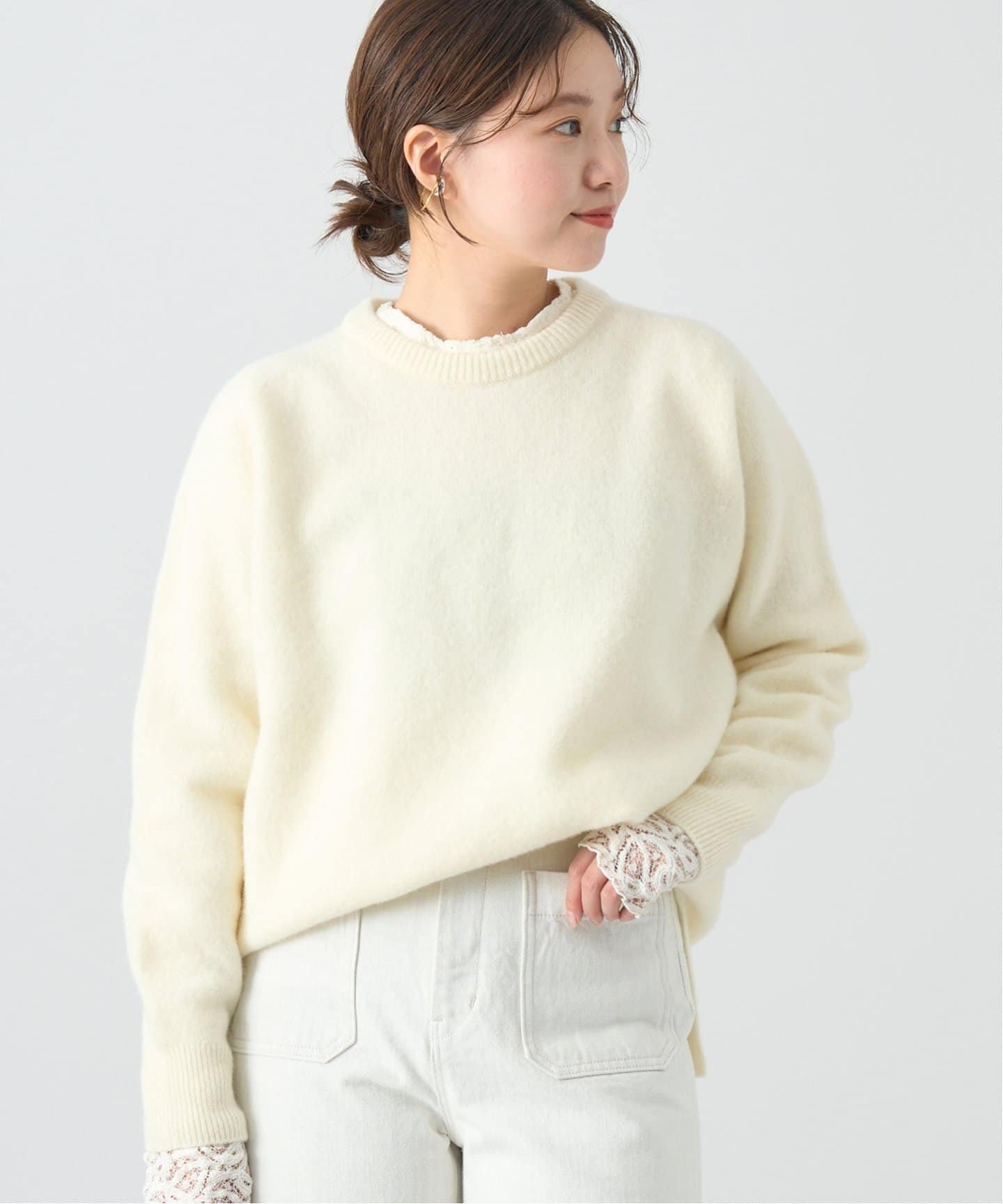 【イエナ/IENA】の《追加》POOGINOOK WOOL クルーネックラグランプルオーバー インテリア・キッズ・メンズ・レディースファッション・服の通販 founy(ファニー) 　ファッション　Fashion　レディースファッション　WOMEN　トップス・カットソー　Tops/Tshirt　プルオーバー　Pullover　2024年　2024　2024-2025秋冬・A/W　Aw/Autumn/Winter/Fw/Fall/2024-2025　ナチュラル|ID: prp329100004334428 ipo3291000000030109210