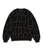 【ビームス/BEAMS / MEN】の12ゲージ スパイダーウェブ クルーニット 人気、トレンドファッション・服の通販 founy(ファニー) ファッション Fashion メンズファッション MEN スタイリッシュ Stylish バランス Balance フィット Fit ワイド Wide thumbnail BLACK|ID: prp329100004334551 ipo3291000000030110275