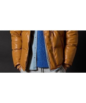 【メンズビギトーキョー/Men's Bigi / MEN】のフェイクレザースタンドカラー中綿ブルゾン 人気、トレンドファッション・服の通販 founy(ファニー) ファッション Fashion メンズファッション MEN エレガント 上品 Elegant スタンド Stand フォーマル Formal ブルゾン Blouson リアル Real 防寒 Cold Protection |ID:prp329100004334559