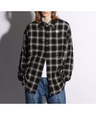 【ハレ/HARE / MEN】のBIGダメージチェックシャツ 人気、トレンドファッション・服の通販 founy(ファニー) ファッション Fashion メンズファッション MEN インナー Inner ダメージ Damage チェック Check thumbnail ブラック09|ID: prp329100004334578 ipo3291000000030110486