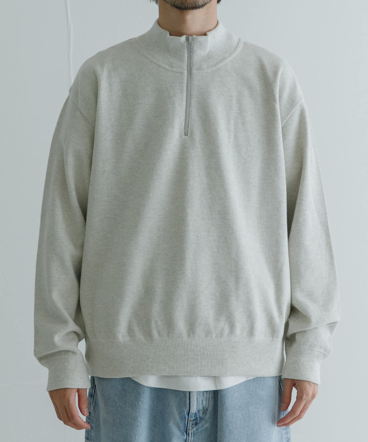 【アーバンリサーチ/URBAN RESEARCH / MEN】のcrepuscule Moss Stitch Half Zip Pullover 人気、トレンドファッション・服の通販 founy(ファニー) 　ファッション　Fashion　メンズファッション　MEN　春　Spring　鹿の子　Pique　ショルダー　Shoulder　シンプル　Simple　ドロップ　Drop　定番　Standard　手編み　Hand Knitting　人気　Popularity　リラックス　Relax　冬　Winter　A/W・秋冬　Aw・Autumn/Winter・Fw・Fall-Winter　S/S・春夏　Ss・Spring/Summer　夏　Summer　2024年　2024　2024-2025秋冬・A/W　Aw/Autumn/Winter/Fw/Fall/2024-2025　 other-1|ID: prp329100004334613 ipo3291000000030110796