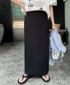 【ディスコート/Discoat】のリブナロースカート 人気、トレンドファッション・服の通販 founy(ファニー) ファッション Fashion レディースファッション Fashion for Women スカート Skirts シンプル Simple, Minimal スリット Slit, Slit Detail フィット Fit, Slim Fit リブニット Rib Knit, Ribbed Knit thumbnail ブラック|ID: prp329100004334688 ipo3291000000033024973