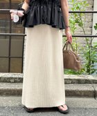【ディスコート/Discoat】のリブナロースカート 人気、トレンドファッション・服の通販 founy(ファニー) ファッション Fashion レディースファッション Fashion for Women スカート Skirts シンプル Simple, Minimal スリット Slit, Slit Detail フィット Fit, Slim Fit リブニット Rib Knit, Ribbed Knit thumbnail アイボリー|ID: prp329100004334688 ipo3291000000033024976