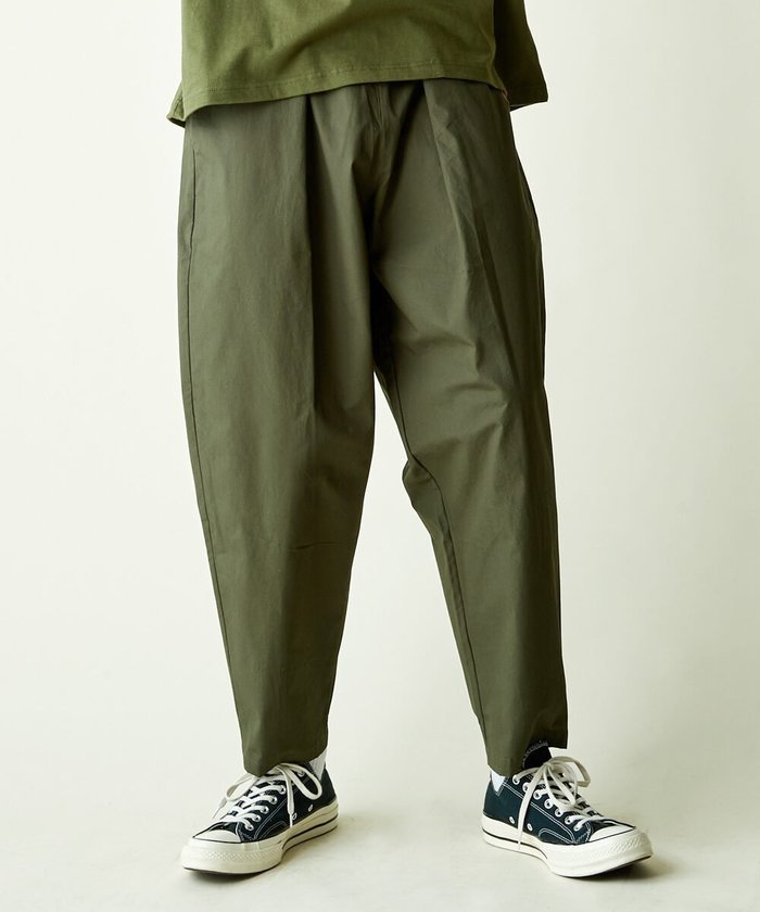 【レアセル/rehacer / MEN】のrehacer Easy Adjust Ankle Cut Pants インテリア・キッズ・メンズ・レディースファッション・服の通販 founy(ファニー) https://founy.com/ ファッション Fashion メンズファッション MEN ボトムス Bottoms/Men スラックス Slacks テーパード Tapered ミリタリー Military エレガント 上品 Elegant |ID: prp329100004334787 ipo3291000000030112092