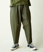 【レアセル/rehacer / MEN】のrehacer Easy Adjust Ankle Cut Pants Khaki|ID: prp329100004334787 ipo3291000000030112093