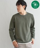 【イッカ/ikka / MEN】のフクレジャカードクルーネックレイヤード 人気、トレンドファッション・服の通販 founy(ファニー) ファッション Fashion メンズファッション MEN インナー Inner ジャカード Jacquard ダウン Down トレンド Trend 長袖 Long Sleeve バランス Balance thumbnail オリーブ|ID: prp329100004334788 ipo3291000000030112101