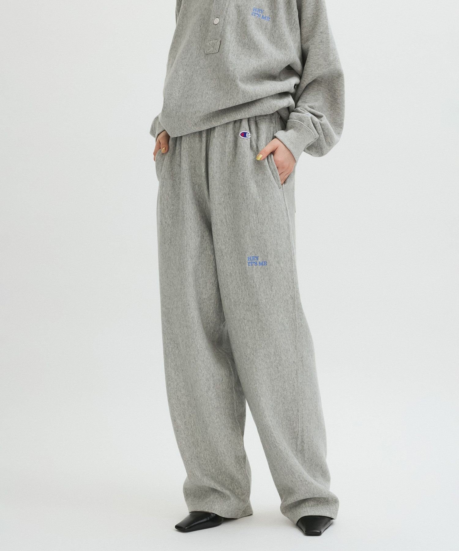 【アダム エ ロペ/ADAM ET ROPE'】の【Champion for ADAM ET ROPE 】別注 SWEAT WIDE PANTS インテリア・キッズ・メンズ・レディースファッション・服の通販 founy(ファニー) 　ファッション　Fashion　レディースファッション　WOMEN　パンツ　Pants　春　Spring　ストレート　Straight　セットアップ　Set Up　トレンド　Trend　ニューヨーク　New York　別注　Special Order　ミックス　Mix　ワイド　Wide　S/S・春夏　Ss・Spring/Summer　おすすめ　Recommend　夏　Summer　2025年　2025　2025春夏・S/S　Ss,Spring/Summer,2025　グレー(07)|ID: prp329100004335408 ipo3291000000030956064