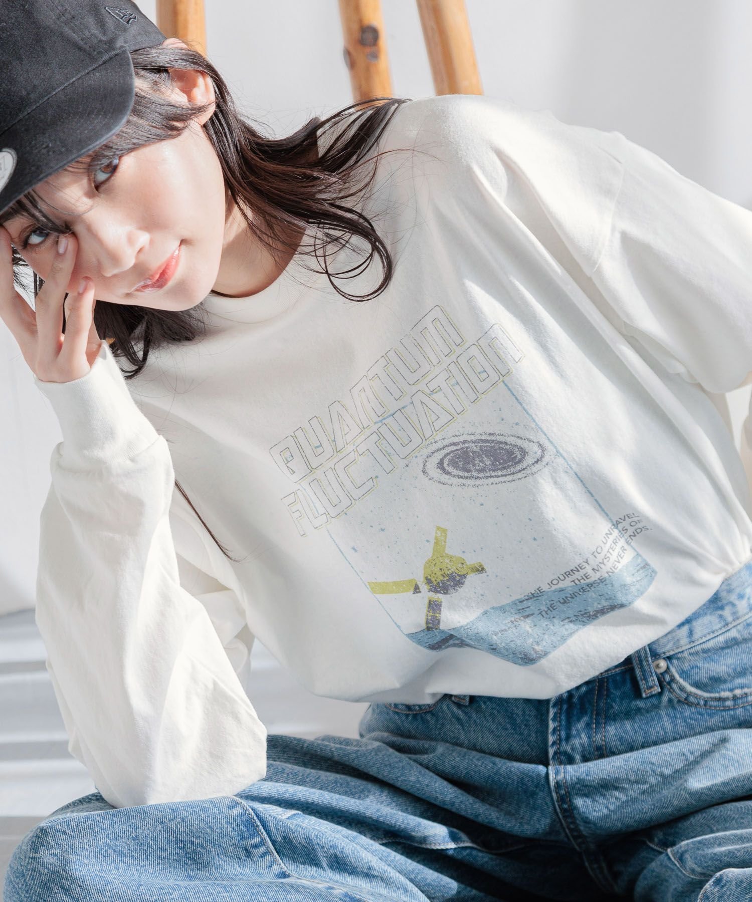 【ローリーズファーム/LOWRYS FARM】のカコウプリントTLS 人気、トレンドファッション・服の通販 founy(ファニー) 　ファッション　Fashion　レディースファッション　WOMEN　おすすめ　Recommend　インナー　Inner　ジャケット　Jacket　スウェット　Sweat　プリント　Print　 other-1|ID: prp329100004335465 ipo3291000000030117531