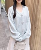 【イング/INGNI】のINGNI/7Gもちもちリボン釦ニットCD 人気、トレンドファッション・服の通販 founy(ファニー) ファッション Fashion レディースファッション WOMEN トップス・カットソー Tops/Tshirt ニット Knit Tops カーディガン Cardigan ガーリー Girly コンパクト Compact スマホ Smartphone ダウン Down デニム Denim トレンド Trend 定番 Standard フェミニン Feminine プリーツ Pleats ボトム Bottom リボン Ribbon A/W・秋冬 Aw・Autumn/Winter・Fw・Fall-Winter thumbnail ライトグリーン|ID: prp329100004335488 ipo3291000000030117868