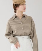 【イエナ/IENA】のサテン ストライプ シャツ 人気、トレンドファッション・服の通販 founy(ファニー) ファッション Fashion レディースファッション WOMEN トップス・カットソー Tops/Tshirt シャツ/ブラウス Shirts/Blouses 2025年 2025 2025春夏・S/S Ss,Spring/Summer,2025 エレガント 上品 Elegant サテン Satin ストライプ Stripe thumbnail ブラウン|ID: prp329100004335624 ipo3291000000030120049