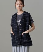 【ナノ ユニバース/nano universe】のVネックツイードジレ 人気、トレンドファッション・服の通販 founy(ファニー) ファッション Fashion レディースファッション WOMEN アウター Coat Outerwear トップス・カットソー Tops/Tshirt ベスト/ジレ Gilets/Vests Vネック V-Neck アクセサリー Accessories インナー Inner シンプル Simple スラックス Slacks ツイード Tweed フリンジ Fringe フロント Front ボックス Box ポケット Pocket 2024年 2024 エレガント 上品 Elegant ビジネス 仕事 通勤 Business 2024-2025秋冬・A/W Aw/Autumn/Winter/Fw/Fall/2024-2025 thumbnail ネイビー|ID: prp329100004335719 ipo3291000000030121289