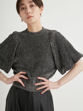 【エミ/emmi】のハーフスリーブニットプルオーバー 人気、トレンドファッション・服の通販 founy(ファニー) ファッション Fashion レディースファッション WOMEN トップス・カットソー Tops/Tshirt ニット Knit Tops プルオーバー Pullover クロップド Cropped コンパクト Compact ボトム Bottom メランジ Melange 雑誌 Magazine |ID:prp329100004335815