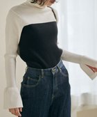 【ラナン/Ranan】のMTバイカラータートルリブニット 人気、トレンドファッション・服の通販 founy(ファニー) ファッション Fashion レディースファッション WOMEN トップス・カットソー Tops/Tshirt ニット Knit Tops 春 Spring 秋 Autumn/Fall コンパクト Compact スリット Slit タートル Turtle タートルネック Turtleneck ビスチェ Bustier フェミニン Feminine ボーダー Border ポケット Pocket 無地 Plain Color thumbnail オフ/ブラック|ID: prp329100004335924 ipo3291000000030122831