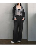 【エミ/emmi】のビッグポケットストレートデニムパンツ 人気、トレンドファッション・服の通販 founy(ファニー) ファッション Fashion レディースファッション WOMEN パンツ Pants デニムパンツ Denim Pants おすすめ Recommend カットソー Cut And Sew セットアップ Set Up デニム Denim ポケット Pocket ワイド Wide thumbnail BLK[009]|ID: prp329100004335987 ipo3291000000030123535