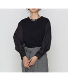 【コムサ/COMME CA】のポンチ 袖パフカットソー 05:ブラック|ID: prp329100004335998 ipo3291000000030123609