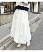 【イング/INGNI】のINGNI/PeバルーンSK 人気、トレンドファッション・服の通販 founy(ファニー) ファッション Fashion レディースファッション WOMEN スカート Skirt おすすめ Recommend シンプル Simple スウェット Sweat スニーカー Sneakers スマホ Smartphone バランス Balance バルーン Balloon ロング Long 無地 Plain Color thumbnail オフホワイト|ID: prp329100004336430 ipo3291000000030127926