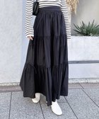 【イング/INGNI】のINGNI/PeサイドリボンティアードSK 人気、トレンドファッション・服の通販 founy(ファニー) ファッション Fashion レディースファッション WOMEN スカート Skirt おすすめ Recommend ガーリー Girly ショート Short スマホ Smartphone ティアードスカート Tiered Skirt トレンド Trend フィット Fit リボン Ribbon ロング Long thumbnail クロ|ID: prp329100004336433 ipo3291000000030127965