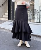 【イング/INGNI】のINGNI/BackレースUPアシメティアードSK 人気、トレンドファッション・服の通販 founy(ファニー) ファッション Fashion レディースファッション WOMEN スカート Skirt アシンメトリー Asymmetry サイドジップ Side Zip スマホ Smartphone ティアード Tiered フィット Fit フリル Frills レース Race ロング Long エレガント 上品 Elegant thumbnail クロ|ID: prp329100004336439 ipo3291000000030128010