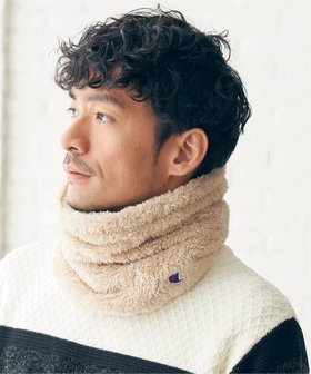 【イッカ/ikka / MEN】のChampion チャンピオンファーネックウォーマー 人気、トレンドファッション・服の通販 founy(ファニー) ファッション Fashion メンズファッション MEN シンプル Simple ドローコード Draw Cord フィット Fit メンズ Mens 洗える Washable |ID:prp329100004336480