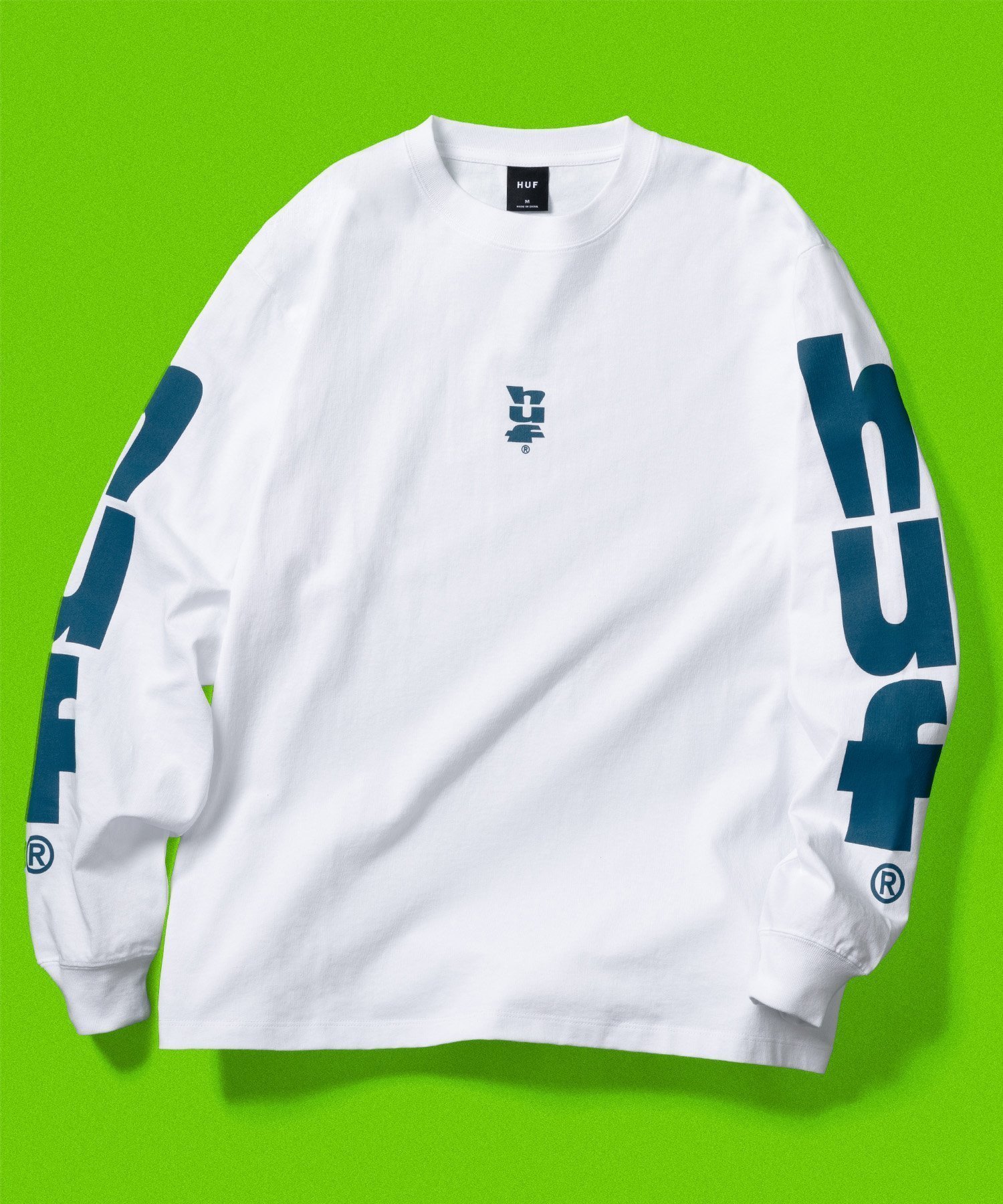 【ハフ/HUF】のMEGABLAST STRETCH LS TEE / HUF ハフ Tシャツ インテリア・キッズ・メンズ・レディースファッション・服の通販 founy(ファニー) 　ファッション　Fashion　レディースファッション　WOMEN　トップス・カットソー　Tops/Tshirt　シャツ/ブラウス　Shirts/Blouses　ロング / Tシャツ　T-Shirts　フロント　Front　長袖　Long Sleeve　WHITE|ID: prp329100004337312 ipo3291000000030504756