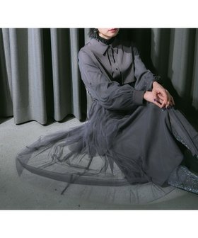 【ハレ/HARE】のシアープリーツティアードワンピース 人気、トレンドファッション・服の通販 founy(ファニー) ファッション Fashion レディースファッション WOMEN ワンピース Dress おすすめ Recommend ウェーブ Wave スリーブ Sleeve チュール Tulle ティアード Tiered ティアードワンピース Tiered Dress プリーツ Pleats エレガント 上品 Elegant 冬 Winter 春 Spring |ID:prp329100004337776