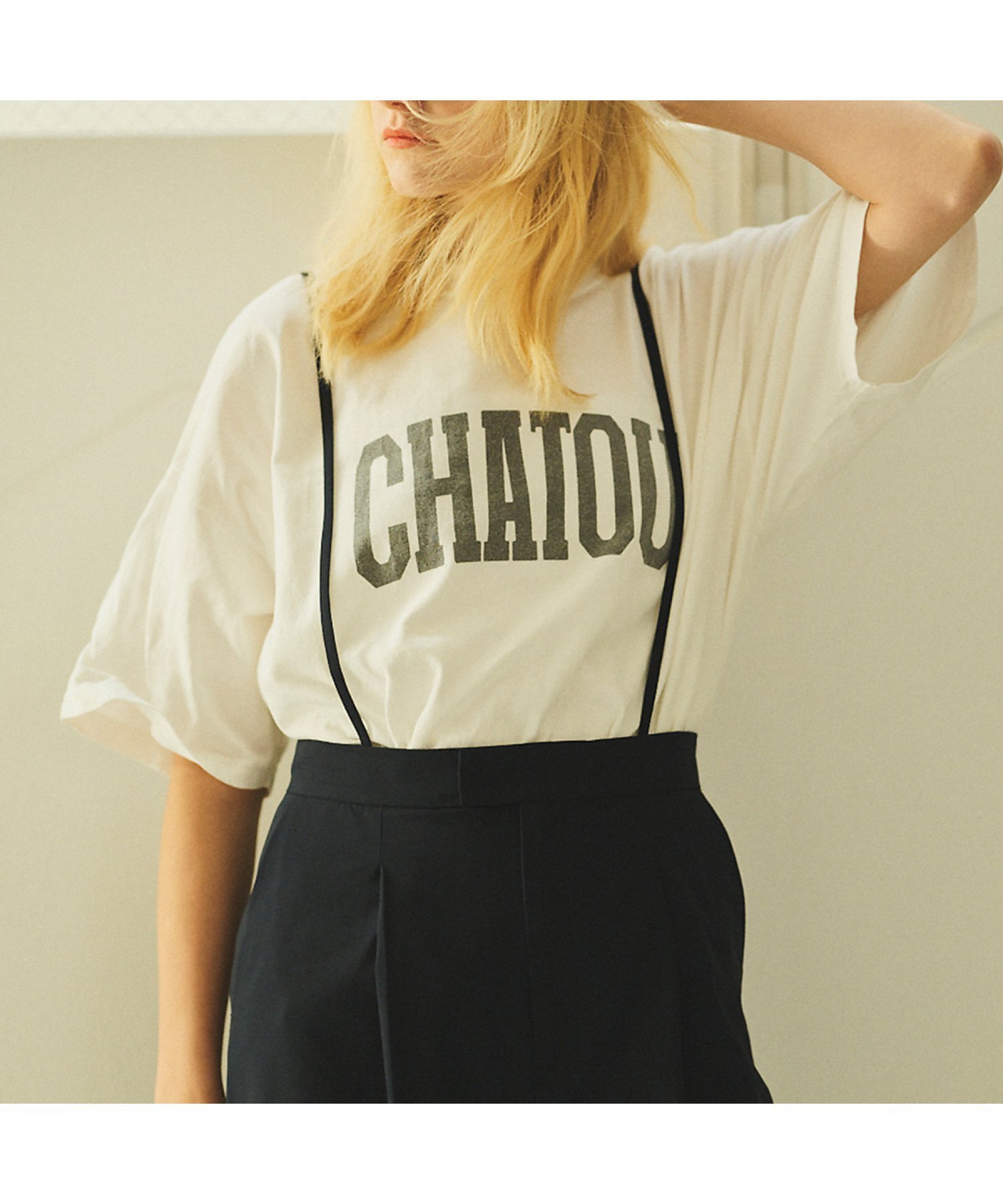 【ルージュヴィフラクレ/Rouge vif la cle】の【REMI RELIEF/レミレリーフ】別注 CHATOU Tシャツ 人気、トレンドファッション・服の通販 founy(ファニー) 　ファッション　Fashion　レディースファッション　WOMEN　トップス・カットソー　Tops/Tshirt　シャツ/ブラウス　Shirts/Blouses　ロング / Tシャツ　T-Shirts　帽子　Hats　シンプル　Simple　フランス　France　人気　Popularity　別注　Special Order　 other-1|ID: prp329100004338060 ipo3291000000030142765