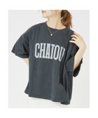 【ルージュヴィフラクレ/Rouge vif la cle】の【REMI RELIEF/レミレリーフ】別注 CHATOU Tシャツ 人気、トレンドファッション・服の通販 founy(ファニー) ファッション Fashion レディースファッション WOMEN トップス・カットソー Tops/Tshirt シャツ/ブラウス Shirts/Blouses ロング / Tシャツ T-Shirts 帽子 Hats シンプル Simple フランス France 人気 Popularity 別注 Special Order thumbnail ブラック|ID: prp329100004338060 ipo3291000000030142769