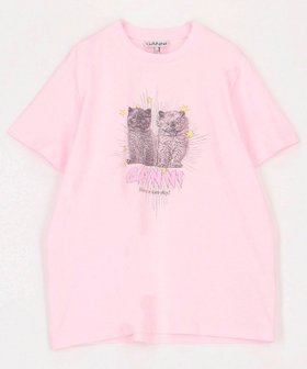 【フリークスストア/FREAK'S STORE】のBasic Jersey Kittens Relaxed T-shirt / T4060 / T4164 / 25SS 人気、トレンドファッション・服の通販 founy(ファニー) ファッション Fashion レディースファッション WOMEN トップス・カットソー Tops/Tshirt シャツ/ブラウス Shirts/Blouses ロング / Tシャツ T-Shirts 2025年 2025 2025春夏・S/S Ss,Spring/Summer,2025 グラフィック Graphic トレンド Trend フィット Fit フロント Front プリント Print リラックス Relax 半袖 Short Sleeve 夏 Summer S/S・春夏 Ss・Spring/Summer |ID:prp329100004338246