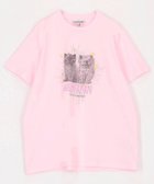 【フリークスストア/FREAK'S STORE】のBasic Jersey Kittens Relaxed T-shirt / T4060 / T4164 / 25SS 人気、トレンドファッション・服の通販 founy(ファニー) ファッション Fashion レディースファッション WOMEN トップス・カットソー Tops/Tshirt シャツ/ブラウス Shirts/Blouses ロング / Tシャツ T-Shirts 2025年 2025 2025春夏・S/S Ss,Spring/Summer,2025 グラフィック Graphic トレンド Trend フィット Fit フロント Front プリント Print リラックス Relax 半袖 Short Sleeve 夏 Summer S/S・春夏 Ss・Spring/Summer thumbnail ピンク|ID: prp329100004338246 ipo3291000000030145866