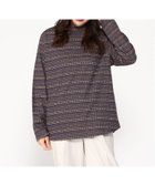 【クロコダイル/CROCODILE】のCROCODILE LADIES/ノルディック柄ハイネッカットソー ネイビー|ID: prp329100004338273 ipo3291000000030146059