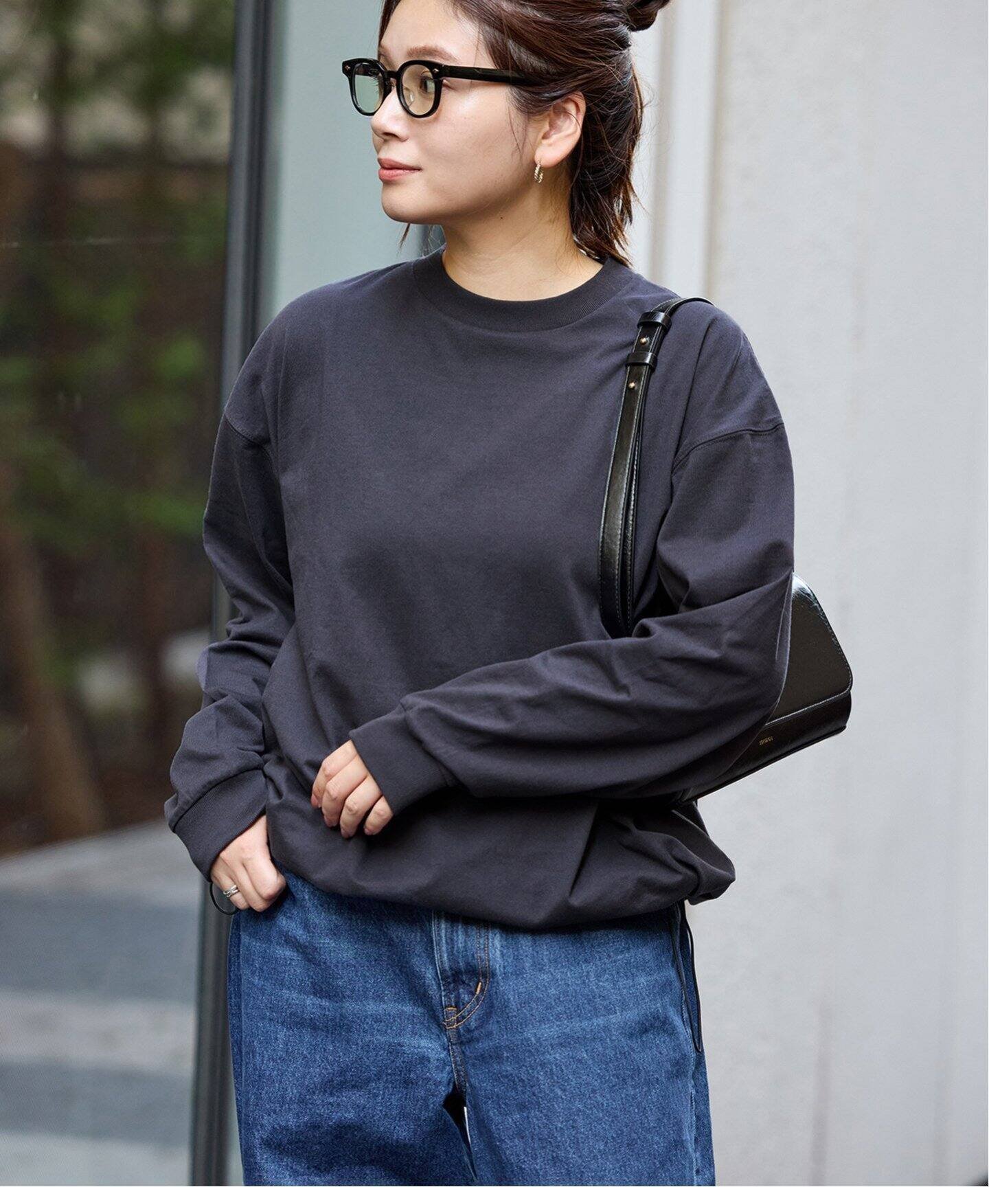 【ジャーナルスタンダード/JOURNAL STANDARD】のシャーリングロングスリーブTシャツ インテリア・キッズ・メンズ・レディースファッション・服の通販 founy(ファニー) 　ファッション　Fashion　レディースファッション　WOMEN　トップス・カットソー　Tops/Tshirt　シャツ/ブラウス　Shirts/Blouses　ロング / Tシャツ　T-Shirts　2024年　2024　2024春夏・S/S　Ss,Spring/Summer,2024　シャーリング　Shirring　ブラック A|ID: prp329100004338290 ipo3291000000030146148