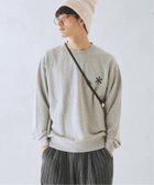 【ジャーナルスタンダード レリューム/JOURNAL STANDARD relume / MEN】のSNOWPEAK / スノーピーク 別注ロゴ プリントスウェット 人気、トレンドファッション・服の通販 founy(ファニー) ファッション Fashion メンズファッション MEN アウトドア Outdoor イエロー Yellow シンプル Simple スウェット Sweat プリント Print ワンポイント One Point 別注 Special Order thumbnail グレーA|ID: prp329100004338314 ipo3291000000030146323