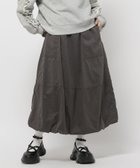 【ニコアンド/niko and】のマッシュルームバルーンスカート 人気、トレンドファッション・服の通販 founy(ファニー) ファッション Fashion レディースファッション WOMEN スカート Skirt おすすめ Recommend スウェット Sweat バルーン Balloon ロング Long thumbnail チャコール18|ID: prp329100004338469 ipo3291000000030147890