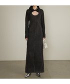 【プランク プロジェクト/PRANK PROJECT】のボレロレイヤードカットマキシワンピース / Bolero Layered Cut Maxi Dress GRY|ID: prp329100004338485 ipo3291000000030147954