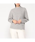 【クロコダイル/CROCODILE】のCROCODILE LADIES/イタリー糸 ウール プルオーバー 人気、トレンドファッション・服の通販 founy(ファニー) ファッション Fashion レディースファッション WOMEN トップス・カットソー Tops/Tshirt プルオーバー Pullover アイレット Eyelet モックネック Mock Neck ラベンダー Lavender thumbnail グレー|ID: prp329100004338861 ipo3291000000030152779