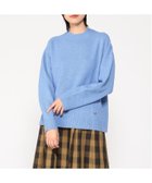 【クロコダイル/CROCODILE】のCROCODILE LADIES/イタリー糸 ウール プルオーバー 人気、トレンドファッション・服の通販 founy(ファニー) ファッション Fashion レディースファッション WOMEN トップス・カットソー Tops/Tshirt プルオーバー Pullover アイレット Eyelet モックネック Mock Neck ラベンダー Lavender thumbnail ブルー|ID: prp329100004338861 ipo3291000000030152780