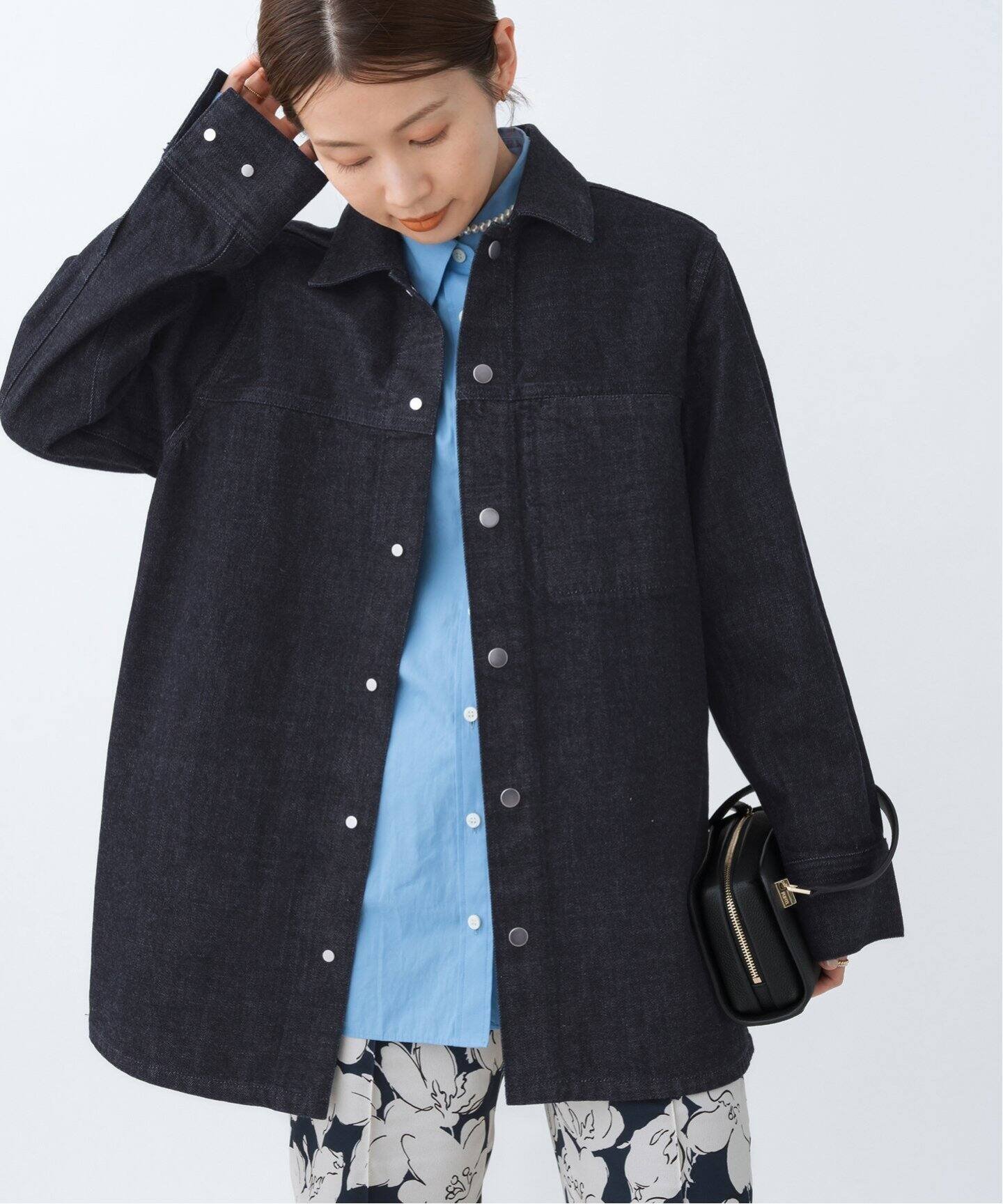 【イエナ/IENA】のLATELIER カバーオール インテリア・キッズ・メンズ・レディースファッション・服の通販 founy(ファニー) 　ファッション　Fashion　レディースファッション　WOMEN　2025年　2025　2025春夏・S/S　Ss,Spring/Summer,2025　おすすめ　Recommend　デニム　Denim　モダン　Modern　春　Spring　羽織　Haori　ネイビー|ID: prp329100004338889 ipo3291000000030153474