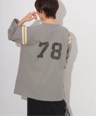 【ジャーナルスタンダード レリューム/JOURNAL STANDARD relume】の別注【MASON/メイソン】フットボールL/S カットソー グレー|ID: prp329100004339296 ipo3291000000030158473