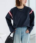 【ジャーナルスタンダード レリューム/JOURNAL STANDARD relume】の別注【MASON/メイソン】フットボールL/S カットソー ネイビー|ID: prp329100004339296 ipo3291000000030158474