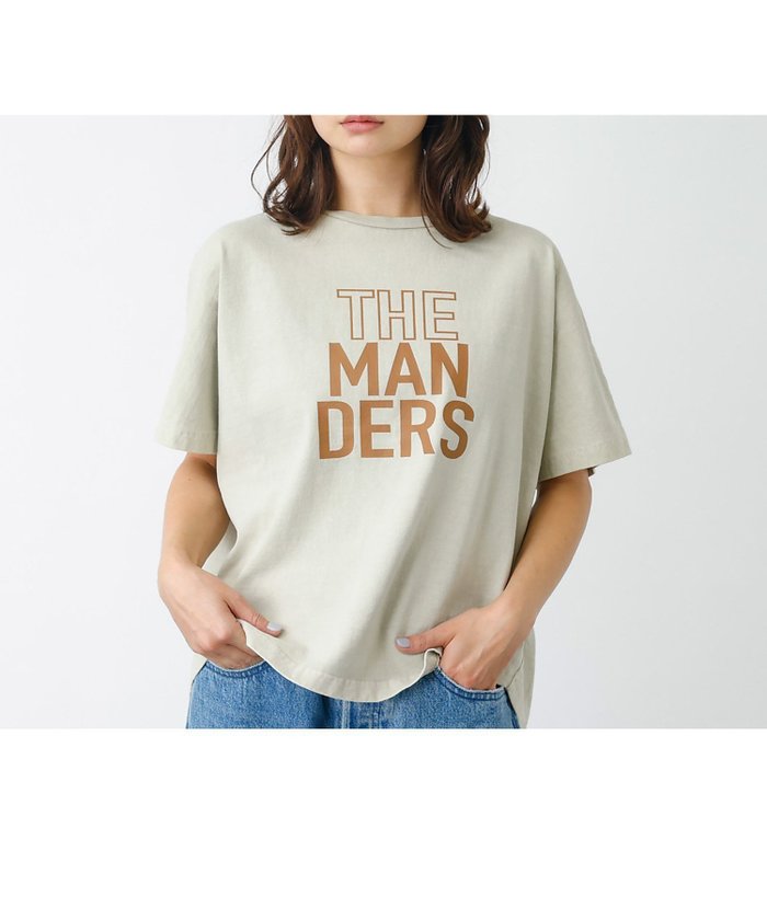 【ルージュヴィフラクレ/Rouge vif la cle】の【MICA DEAL】THE MANDERS Tシャツ コットン/ロゴカットソー インテリア・キッズ・メンズ・レディースファッション・服の通販 founy(ファニー) https://founy.com/ ファッション Fashion レディースファッション WOMEN トップス・カットソー Tops/Tshirt シャツ/ブラウス Shirts/Blouses ロング / Tシャツ T-Shirts カットソー Cut and Sewn カットソー Cut And Sew デニム Denim フロント Front ラウンド Round リラックス Relax ロング Long |ID: prp329100004339354 ipo3291000000030158713